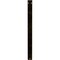Ekena Millwork Ashford Single, Wrought Iron Bracket, (Single center brace), Antiqued Brass 1 1/2"W  x 12"D x 15"H BKTM01X12X15SASABS - alternate 2